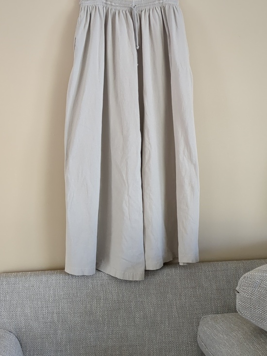 everybody.world Pants - 15" Across The Waist Everybody.World Cotton Drawstring Pull-On Wide Leg Pants